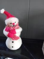Genaaldvilt sneeuwpopje nr 4, Naaldvilten, wol, Ophalen of Verzenden, Nieuw, Figuurtje(s), Wolvilt