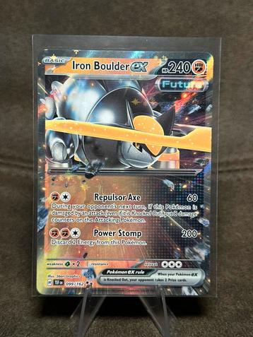 Iron Boulder Ex #99 099/162 (Pokemon Temporal Forces) beschikbaar voor biedingen