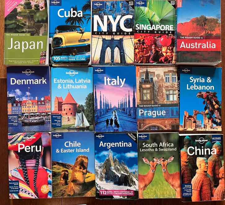 Lonely Planet Reisgidsen - Ontdek de Wereld!, Boeken, Reisgidsen, Zo goed als nieuw, Reisgids of -boek, Europa, Lonely Planet