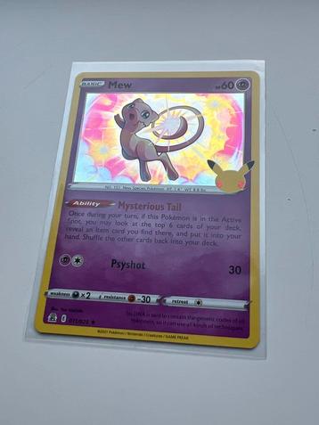 Mew Celebrations 011/025 Foil packfresh beschikbaar voor biedingen
