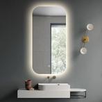 Defecte Saniclear Denver spiegel 50x100cm LED, 100 tot 150 cm, Overige typen, Nieuw, Minder dan 25 cm