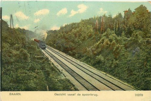 (701-088-037) Baarn Gezicht vanaf de spoorbrug, Verzamelen, Ansichtkaarten | Nederland, Utrecht, Verzenden