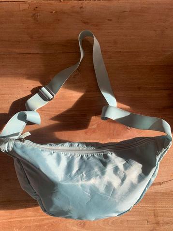 Lichtblauwe Banana-Bag Schoudertas beschikbaar voor biedingen