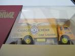 modelauto 1:50 Saviem fourgon corgi 71408 Cirage Creme, Verzenden, Zo goed als nieuw, Bus of Vrachtwagen, Corgi