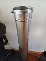 Paspijp kachelpijp 100 cm Holetherm enkelwandig RVS Ø125, Huis en Inrichting, Kachels, Ophalen of Verzenden, Nieuw, Hout, Houtkachel