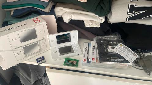 DS Lite, Spelcomputers en Games, Spelcomputers | Nintendo DS, Zo goed als nieuw, DS Lite, Wit, Ophalen of Verzenden