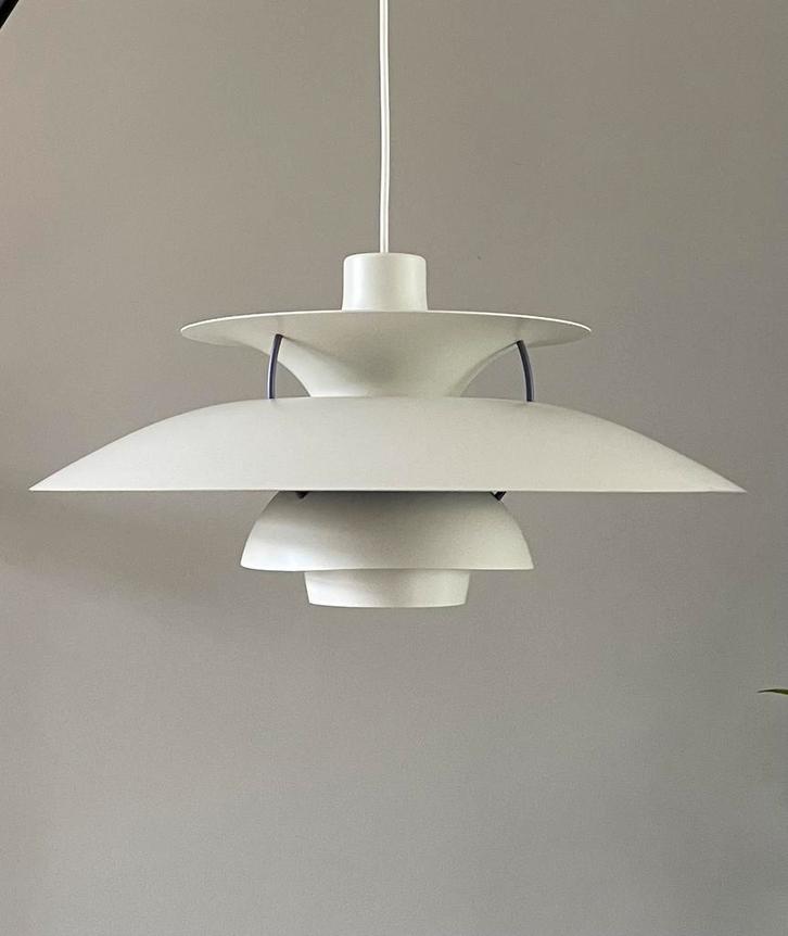 Louis Poulsen PH5 vintage, Huis en Inrichting, Lampen | Hanglampen, Zo goed als nieuw, Minder dan 50 cm, Metaal, Ophalen