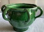 Groene pot van De Hoop Gouda, Antiek en Kunst, Antiek | Keramiek en Aardewerk, Ophalen of Verzenden