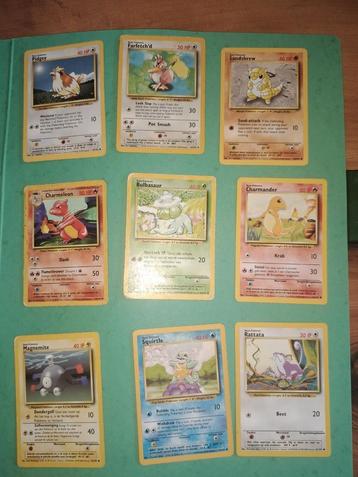 pokemon base kaarten 1995 beschikbaar voor biedingen