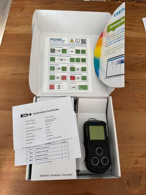 GMI PS200 gas detector LEL/O2, Doe-het-zelf en Verbouw, Meetapparatuur, Nieuw, Overige meters, Ophalen of Verzenden