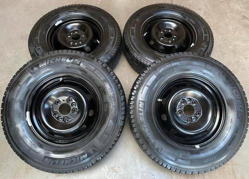 Set Fiat Ducato Camper Velgen Zomerbanden 225 75 16 Michelin, Caravans en Kamperen, Camper-accessoires, Ophalen