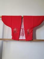 Traditionale Japanse Kimonojasje haori rood, Ophalen of Verzenden