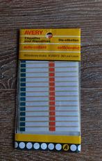 Diversen dia's etiketten, lens-papier, borsteltje, Ophalen of Verzenden, Gebruikt