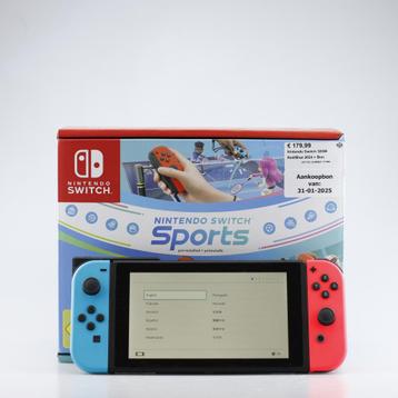 Nintendo Switch 32GB Red/Blue 2024 + Bon beschikbaar voor biedingen