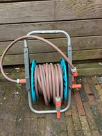 Tuinslanghaspel met slang, Ophalen of Verzenden, Gebruikt, Tuinslanghaspel