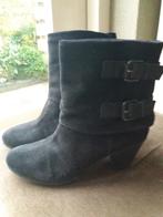 Enkellaarsjes, Manfield, zwart mt 36, Zwart, Lage of Enkellaarzen, Ophalen of Verzenden, Zo goed als nieuw