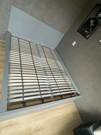 Malm bed 180x200cm, Ophalen, Wit, Tweepersoons, Zo goed als nieuw