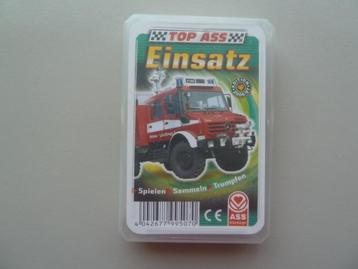 Top Ass Einsatz kwartetspel brandweerwagens beschikbaar voor biedingen