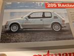 Jaren80 Peugeot 205 Turbo Gutmann brochure izgst ook 405 309, Ophalen of Verzenden, Zo goed als nieuw, Peugeot