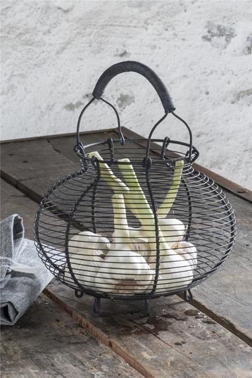 EIEREN MANDJE ~Draad brocante~ IB Laursen landelijk beschikbaar voor biedingen