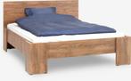 Vedde bed 180X200 inclusief nachtkastje, lattenbodem 90X200, Ophalen, Zo goed als nieuw, Hout