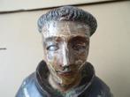 17e / 18e Eeuw antiek houten beeld Heilige Franciscus ? 55cm, Ophalen of Verzenden