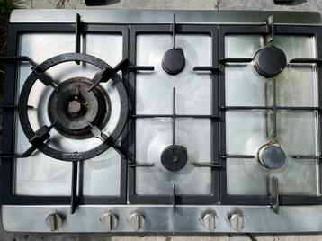 Gaskookplaat ATAG 5 pits met wokbrander inbouw beschikbaar voor biedingen