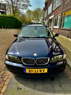 BMW 3-Serie (e90) 2.0 I 318 Touring 2002 Blauw, Auto's, BMW, Origineel Nederlands, Te koop, 5 stoelen, 1400 kg