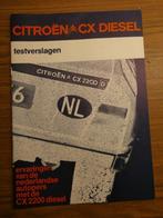 Citroen CX diesel, testverslagen, Ophalen of Verzenden, Zo goed als nieuw, Citroën