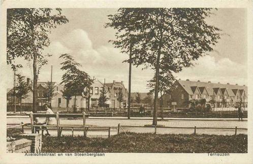 (380-665-009) Terneuzen Axelschestraat en van Steenber, Verzamelen, Ansichtkaarten | Nederland, Zeeland, Verzenden
