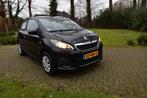 Peugeot 108 1.0 12V E-vti 51KW 3DR 2016 Zwart, Auto's, Peugeot, Voorwielaandrijving, Zwart, 4 stoelen, Zwart