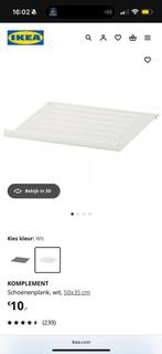 2x KOMPLEMENT schoenenplank Ikea Pax kast, Ophalen of Verzenden, Zo goed als nieuw