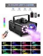 Nieuwe First Class 1200W Rookmachine met RGBWAUV Leds, Moonf, Muziek en Instrumenten, Licht en Laser, Ophalen of Verzenden, Nieuw