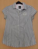 Grijs/wit gestreepte katoenen blouse van Gaastra maat M, Kleding | Dames, Blouses en Tunieken, Maat 38/40 (M), Gaastra, Ophalen of Verzenden