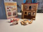 Sylvanian startershuis 5303 in doos + extra konijnenfamilie, Kinderen en Baby's, Speelgoed | Poppenhuizen, Ophalen of Verzenden