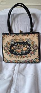 vintage petit point tas., Antiek en Kunst, Ophalen of Verzenden