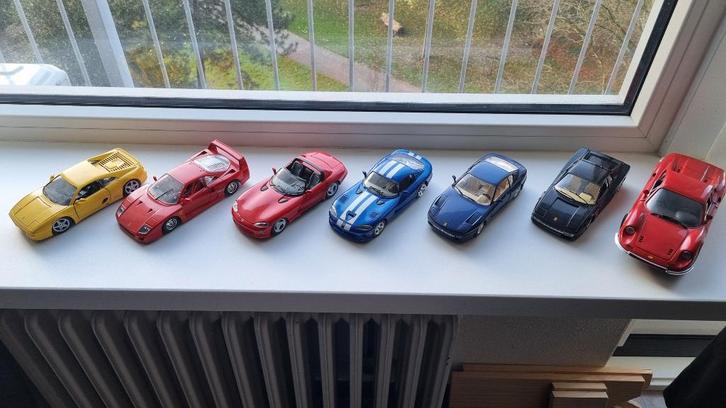 Diverse Modelauto's, Hobby en Vrije tijd, Modelauto's | 1:24, Gebruikt, Auto, Bburago, Ophalen of Verzenden