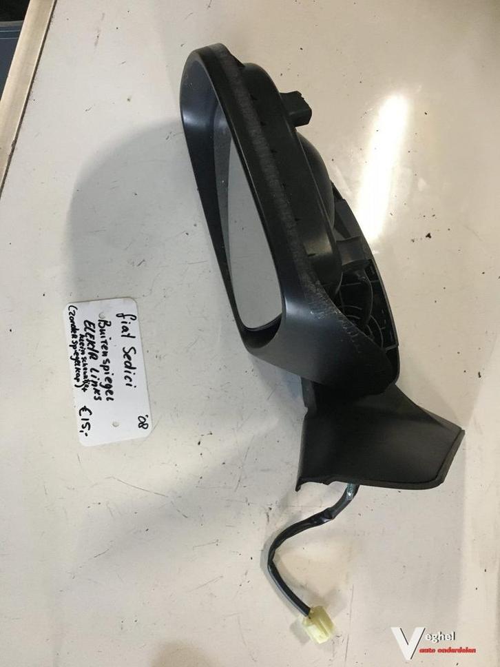 Fiat Sedici Suzuki SX4 2008   Buitenspiegel Links Elektr zon, Auto-onderdelen, Spiegels, Gebruikt, Ophalen of Verzenden