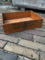 Antiek houten kratje blue band margarine, Ophalen of Verzenden, Gebruikt