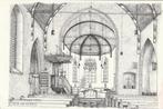 's HEER ABTSKERKE Ned. Herv. Kerk Interieur gr.f., Verzenden, 1980 tot heden, Gelopen, Zeeland