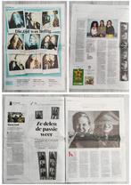 GTST Linda Roos & Jessica 30 jaar 7 november 2025 Volkskrant, Verzenden, Gebruikt, Tv, Overige typen