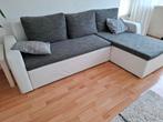Hoek Slaapbank met Opbergruimte, Ophalen, Gebruikt, Tweepersoons, 140 cm
