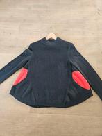 Hugo Boss Trui Dames Zwart/Rood Hart Maat S, Zwart, Ophalen of Verzenden, Zo goed als nieuw, Maat 36 (S)
