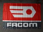 Facom 60x90 cm Reclame Vlag, Verzamelen, Merken en Reclamevoorwerpen, Ophalen of Verzenden, Nieuw, Reclamebord