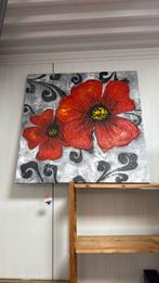 Schilderij bloem, Ophalen