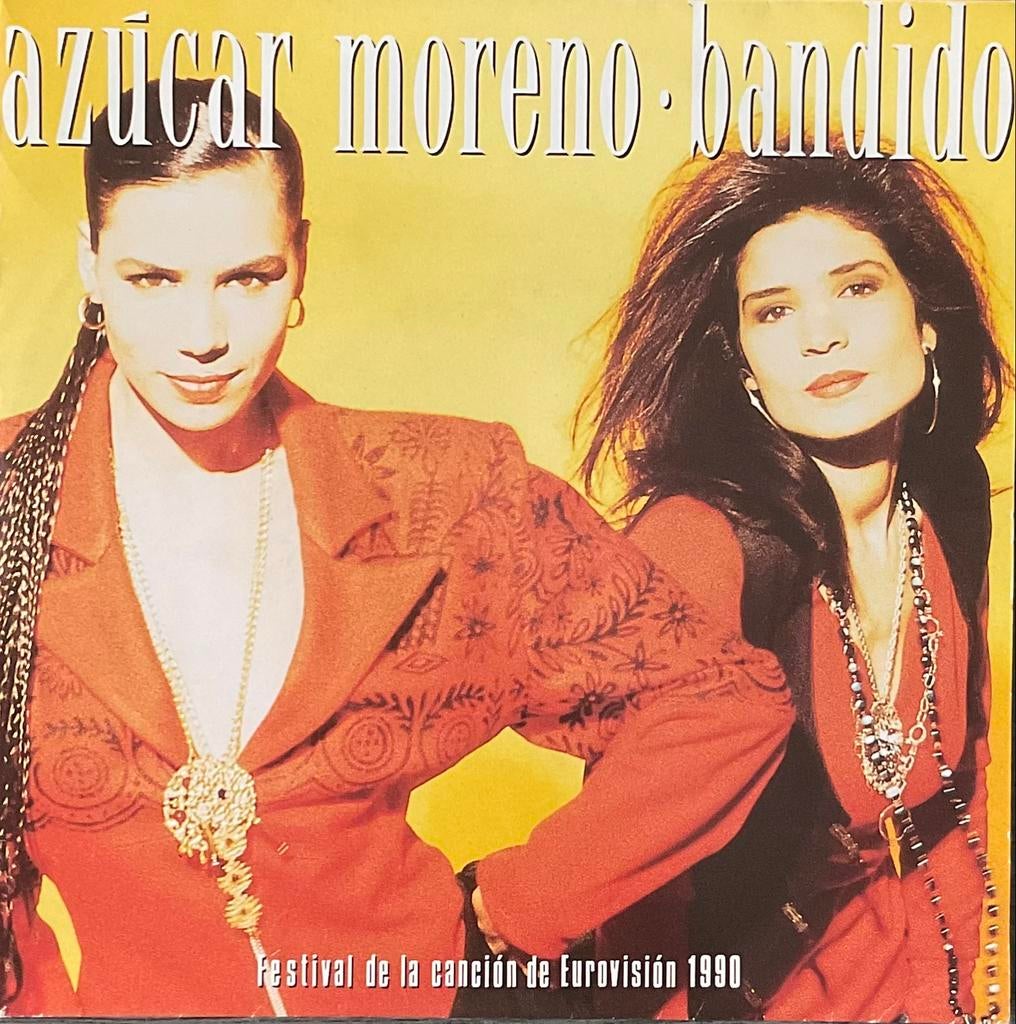 AZUCAR MORENO - Bandido (NL’90) EUROVISION (ALS NIEUW), Verzenden
