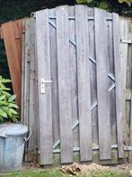 Poort met ijzeren frame, Tuin en Terras, Tuinhuizen, Gebruikt, Minder dan 200 cm, Zonder ramen, Hout