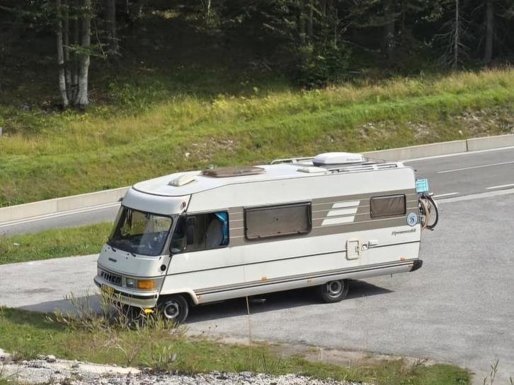Hymer B644 1990 in goede staat! 174.xxx, Caravans en Kamperen, Campers, Particulier, Ophalen