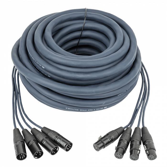 DAP DMX Snake 4-way XLR -10 meter Nieuw in verpakking, Muziek en Instrumenten, Kabels en Stekkers, Nieuw, Licht, Ophalen of Verzenden