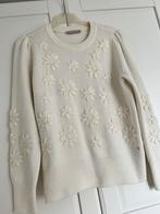 Studio anneloes flower pullover trui M roomwit, Kleding | Dames, Maat 38/40 (M), Wit, Ophalen of Verzenden